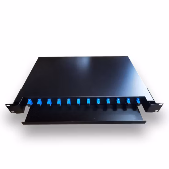 12 Core Fiber Optic Patch Panel Sc/Sc/Upc