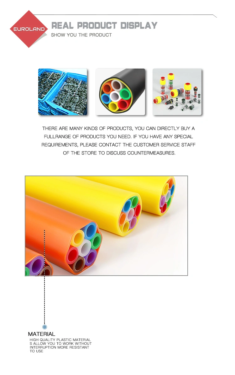 Microducts Fiber Optic for Microduct Straight Reducer Connector