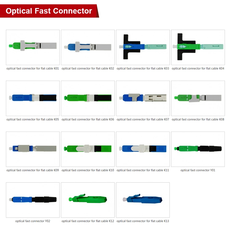 Factory Sc LC Fast Connectors Fiber Optic Fast Connectors